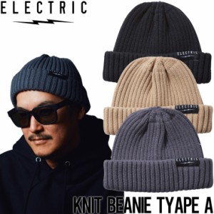 ニットキャップ カフビーニー ELECTRIC エレクトリック KNIT BEANIE TYPE A E24F26 日本代理店正規品