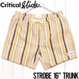 ボードショーツ サーフパンツ Critical Slide クリティカルスライド TCSS ティーシーエスエス STOROBE 16 TRUNK BS24092