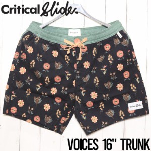 ボードショーツ サーフパンツ Critical Slide クリティカルスライド TCSS ティーシーエスエス VOICES 16 TRUNK BS24093