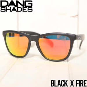 サングラス ウェリントン DANG SHADES ダンシェイディーズ OG Basic Black X Fire