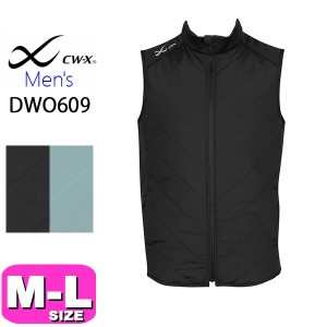 wacoal ワコール CW-X CWX DWO609 男性用 メンズ スポーツ アウター トップス ノースリーブ ハイネック 保温 M L サイズ