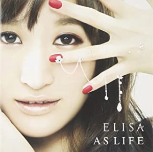 【中古】AS LIFE / ELISA    c11299【レンタル落ちCD】