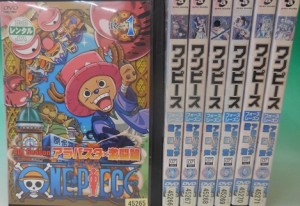 【中古】■●ワンピース フォースシーズン アラバスタ・激闘篇 全7巻セット s10871 j48【レンタル専用DVD】