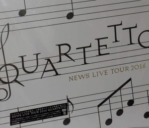 【中古】NEWS LIVE TOUR 2016 QUARTETTO (初回盤) / NEWS  z10【中古DVD】