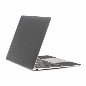 wraplus スキンシール MacBook Air 13 インチ M3 M2 2024 2022 対応 [ガンメタリック]