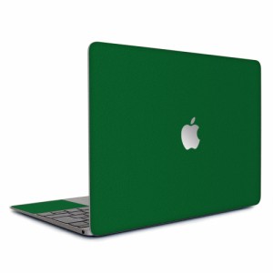 wraplus スキンシール MacBook Air 13 インチ M3 M2 2024 2022 対応 [グリーン]