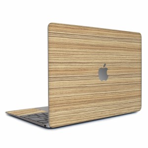 wraplus スキンシール MacBook Air 15 インチ M3 M2 2024 2023 対応 [ゼブラウッド1]