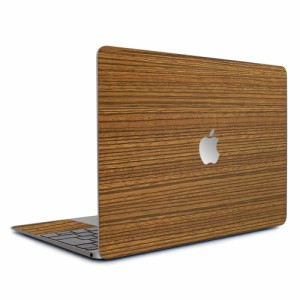 wraplus スキンシール MacBook Air 15 インチ M3 M2 2024 2023 対応 [ゼブラウッド2]