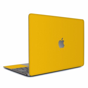 wraplus スキンシール MacBook Air 15 インチ M3 M2 2024 2023 対応 [イエロー]