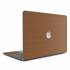 wraplus スキンシール MacBook Air 15 インチ M3 M2 2024 2023 対応 [ブロンズブラッシュメタル]