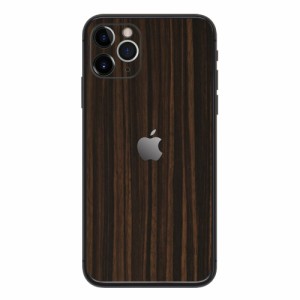 wraplus スキンシール iPhone11 対応 [エボニー] 背面タイプ