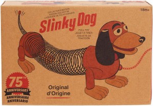 ディズニー トイ・ストーリー スリンキー・ドッグ おもちゃ プルトイ Retro Slinky Dog