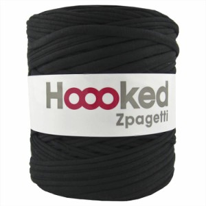 【送料無料】DMC Hoooked Zpagetti フックドゥ ズパゲッティ 超極太 800Black ブラック 約 120m