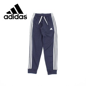 送料無料 アウトレット adidas アディダス キッズ ボトムス 裏起毛 エッセンシャルズ 3ストライプスパンツ 冬 #1462589 WP97ヌ