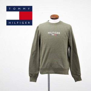 送料無料 アウトレット TOMMY HILFIGER トミーヒルフィガー メンズ トップス 裏フリース クルーネック スウェット 秋 冬 #1528293 WP126