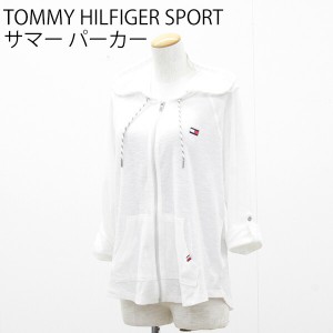 送料無料 アウトレット TOMMY HILFIGER　SPORT  レディース アウター フード付き サマーパーカー ジップジャケット 春夏 #1236797 WP1622