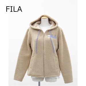 送料無料 アウトレット FILA レディース アウター フード付きパーカー ボアフリースジャケット 冬 #30937 WP186