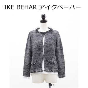 送料無料 アウトレット  IKE BEHAR アイクベーハー レディース アウター フリンジカーディガン ジャケット  オールシーズン #592873 P757