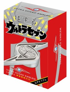 HAN-07484　はずる　ウルトラセブン　ウルトラ警備隊エンブレム 立体パズル 