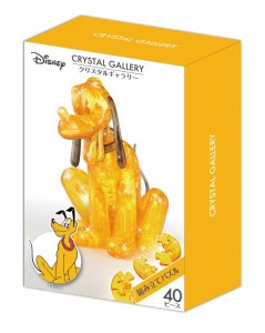 HAN-07609　ディズニー　クリスタルギャラリー　プルート　40ピース 立体パズル 