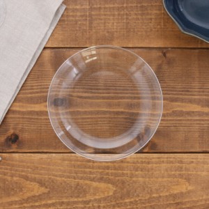 シンプルガラスプレート 14.8cm アウトレット洋食器 和食器 おしゃれ プレート お皿 皿 食器 中皿 取り皿 ケーキ皿 サラダ皿 デザートプ