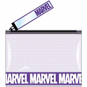 MARVEL マーベル PVC B6 サイズポーチ パープル DZ-79811 デルフィーノ DZ-79811