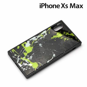  MARVEL マーベル スマートフォンケース ガラスハイブリッド スプラッシュロゴ ブラック iPhone XS Max ケースタイプ PG-DCS634BK PGA PG