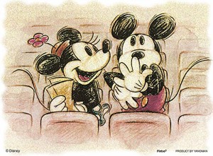 ディズニー 幸せの時間 プチパリエ ジグソーパズル 150ピース イーゼル付き ミッキー&フレンズ ミッキーマウス ミニーマウス 2301-14 や