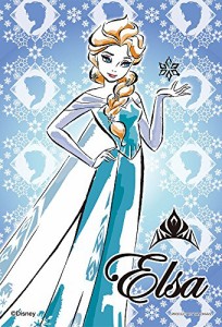 ディズニー エルサ Elsa アナと雪の女王 プリズムアートジグソーパズルプチ 70ピース 透明ピースパズル 10x14.7cm アナと雪の女王 エルサ