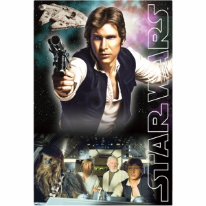 スター・ウォーズ 3Dポストカード オリジナル・トリロジー ハン・ソロ Han Solo S3753