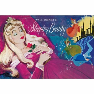 ディズニー 3Dポストカード ヴィンテージアートシリーズ 眠れる森の美女 オーロラ姫 S3718