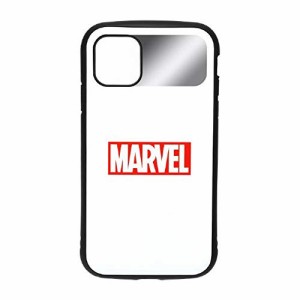  MARVEL マーベル スマートフォンケース ハイブリッドタフ ロゴ ホワイト iPhone 12 iPhone 12 Pro ケースタイプ PG-DPT20G24MVL PGA PG-