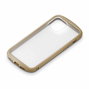  スマートフォンケース ガラスタフ ラウンドタイプ ベージュ iPhone 12 Pro Max ケースタイプ PG-20HGT02BE PGA PG-20HGT02BE PGA