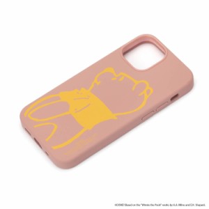  ディズニー 『くまのプーさん』 iPhone 13 mini用 抗菌スリムシリコンケース スマートフォンケース シリコン iPhone 13 mini ケースタイ