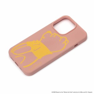  ディズニー 『くまのプーさん』 iPhone 13 Pro用 抗菌スリムシリコンケース スマートフォンケース シリコン iPhone 13 Pro ケースタイプ