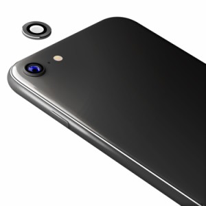  2022年 iPhone SE3 4.7inch カメラ&ホームボタンプロテクターセット ブラック iPhone SE 2022 第3世代 2020 第2世代 iPhone8 7 6s 6 PG-