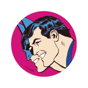  DC 缶バッジ ジャスティスリーグ バットマン&スーパーマン バットマン スーパーマン WB1545 スモール・プラネット WB1545 スモール・プ