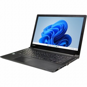 ノートパソコン 中古 東芝 dynabook B65/M Windows11 64bit HDMI テンキー Core i5 8250U メモリ8GB SSD256GB 無線LAN A4サイズ 1602068