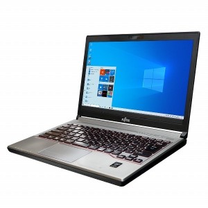 ノートパソコン 中古 富士通 LIFEBOOK E736/P Windows10 64bit Core i5 6300U メモリ4GB SSD128GB 無線LAN B5サイズ 1404664