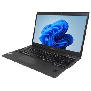 ノートパソコン 中古 富士通 LIFEBOOK U939/BK Windows11 64bit WEBカメラ HDMI Core i5 8265U メモリ8GB SSD128GB 無線LAN B5サイズ フ