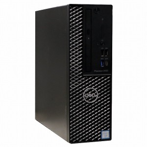 デスクトップパソコン 中古 DELL Precision 3430 SFF 単体 Xeon E-2124G Windows11 64bit Quadro P620 メモリ8GB SSD128GB 1221789