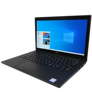 ノートパソコン 中古 DELL LATITUDE12 7280 Windows10 64bit WEBカメラ HDMI Core i5 7300U メモリ8GB SSD256GB 無線LAN B5サイズ 170618