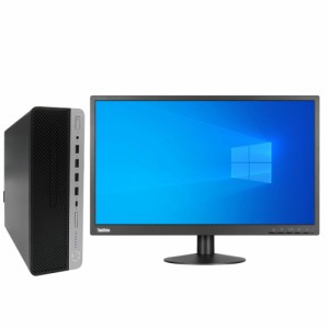 デスクトップパソコン 中古 HP ProDesk 600 G3 SFF 液晶セット Windows10 64bit Core i7 7700 メモリ8GB HDD2TB 1212274