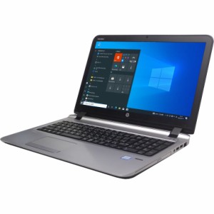 ノートパソコン 中古 Windows10 64bit Core i3 6100U メモリ8GB SSD256GB 無線LAN WEBカメラ テンキー  HP ProBook 450 G3A4サイズ 18018