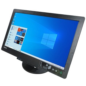 一体型パソコン 中古 lenovo ThinkCentre M700 10J0-0014JP 一体型PC Windows10 64bit Core i5 6400T メモリ8GB SSD120GB フルHD 1212883