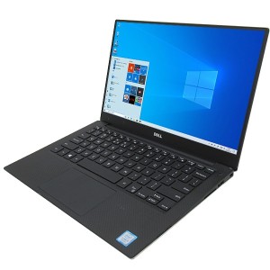 ノートパソコン 中古 DELL XPS 13 9360 Windows10 64bit WEBカメラ Core i5 7200U メモリ8GB SSD256GB 無線LAN B5サイズ フルHD 1706399