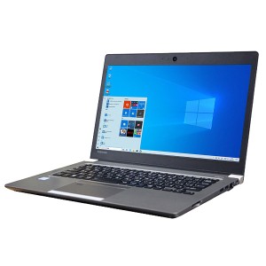 ノートパソコン 中古 東芝 dynabook R63/F Windows10 64bit WEBカメラ HDMI Core i5 6200U メモリ4GB SSD128GB 無線LAN B5サイズ 1602724