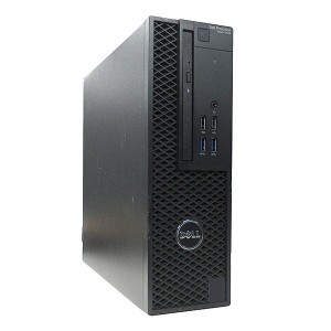 デスクトップパソコン 中古 DELL PRECISION Tower 3420 単体 Xeon E3-1270 V5 Windows10 64bit Quadro K1200 メモリ16GB SSD128GBM.2-SAT