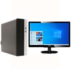 デスクトップパソコン 中古 HP ProDesk 400 G4 SFF 液晶セット Windows10 64bit Core i5 7500 メモリ8GB HDD500GB 1231290