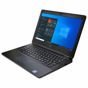 ノートパソコン 中古 DELL LATITUDE E5270 Windows10 64bit Core i7 6600U メモリ8GB SSD256GB 無線LAN WEBカメラ HDMI B5サイズ 2000295